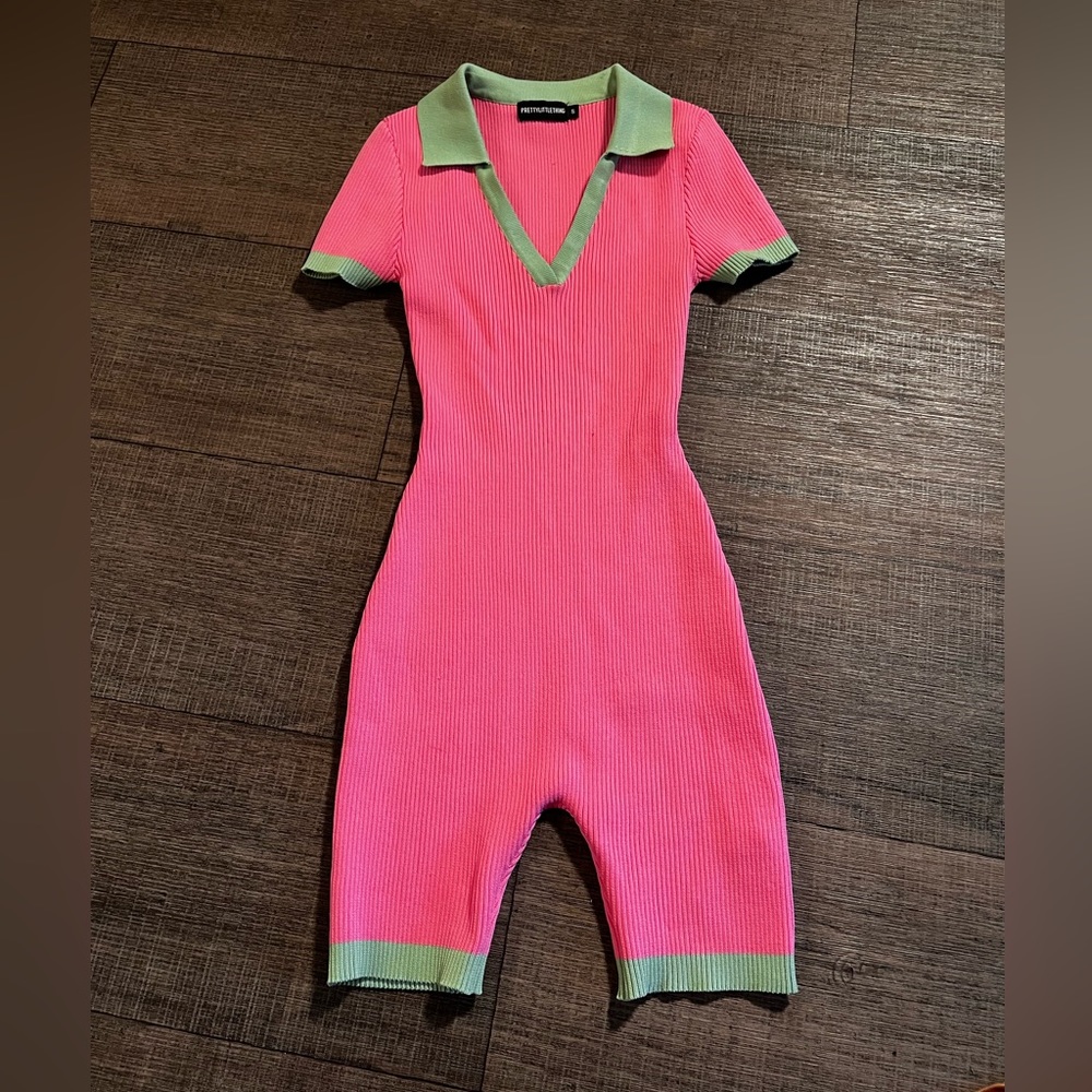 Pretty In Pink Romper
